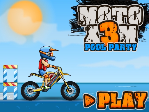 Play game moto x3m pool party at here