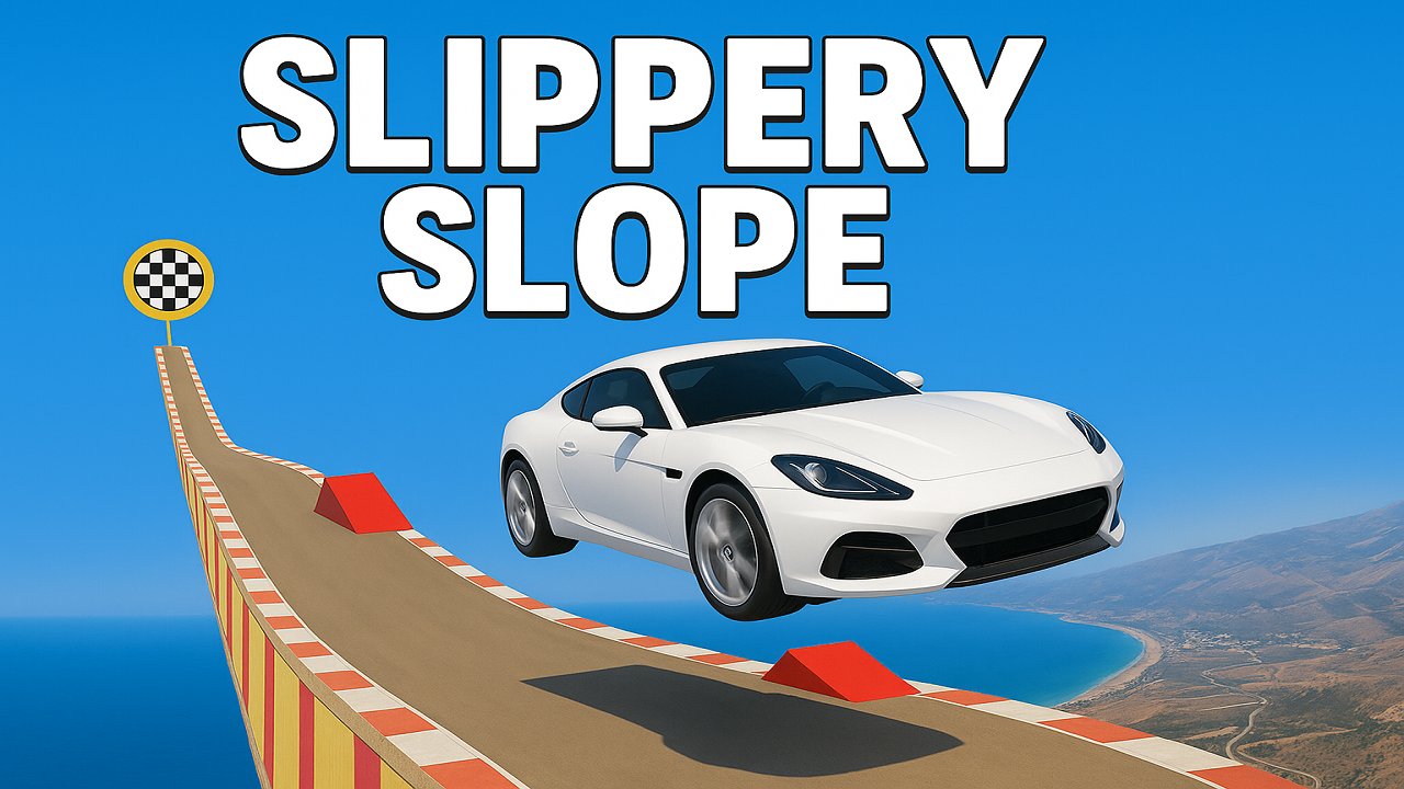 Play game slippery slope game online for free